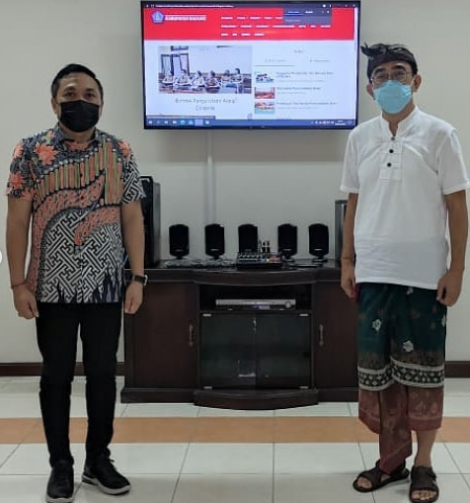 Kunjungan Kepala Badan Statistik Kabupaten Badung